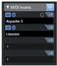 STEINBERG Cubase Pro 11 - Effets d'Insert MIDI - 1