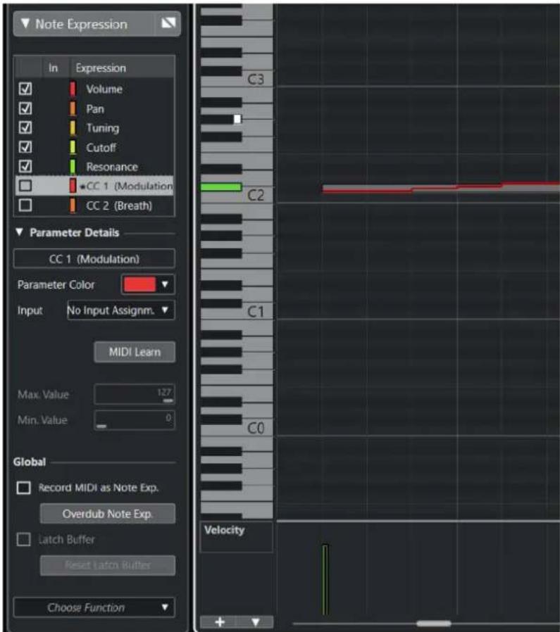 STEINBERG Cubase Pro 11 - Note Expression - 1