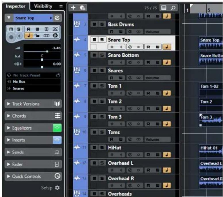 STEINBERG Cubase Pro 11 - Pistes - 1