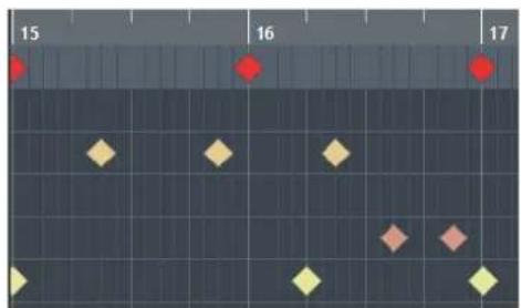 STEINBERG Cubase Pro 11 - Affichage des notes - 1