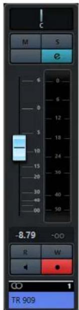 STEINBERG Cubase Pro 11 - Configurations de voie - Faders de voie - 1