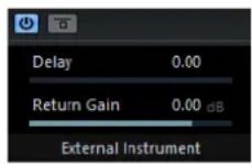 STEINBERG Cubase Pro 11 - Fenêtre Paramètre d'instrument externe - 1