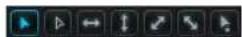 STEINBERG Cubase Pro 11 - Boutons de restriction du mouvement - 1