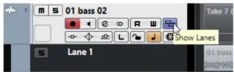 STEINBERG Cubase Pro 11 - Couches, prises et événements superposés - 1