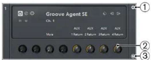 STEINBERG Cubase Pro 11 - Contrôles instantanés VST - 1