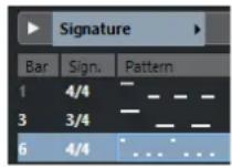 STEINBERG Cubase Pro 11 - Inspecteur de la piste Mesure - 1