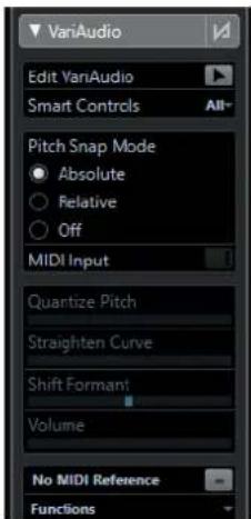 STEINBERG Cubase Pro 11 - Section VariAudio - 1