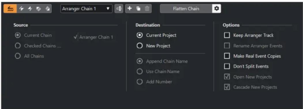 STEINBERG Cubase Pro 11 - Options et préférences de mise à plat - 1