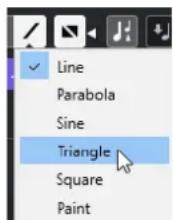 STEINBERG Cubase Pro 11 - Modes de l'outil Ligne - 1