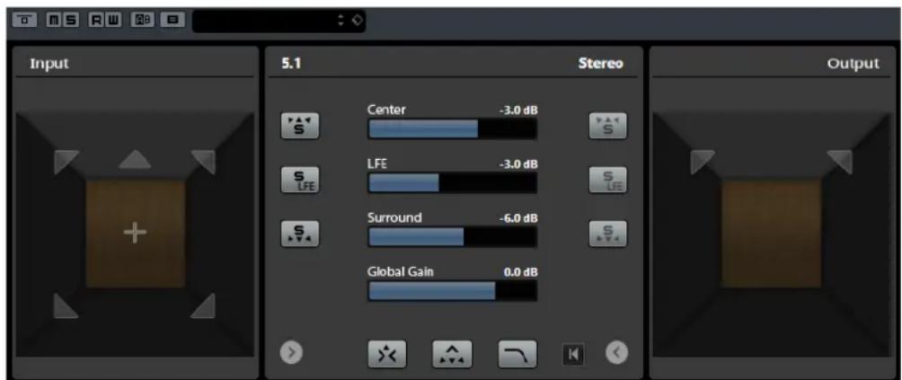 STEINBERG Cubase Pro 11 - Interface du plug-in MixConvert V6 - 2