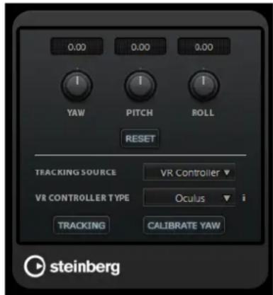 STEINBERG Cubase Pro 11 - Fenêtre Head Tracking - 1