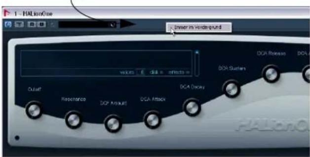 STEINBERG Nuendo 4 - Einfugen einer Instrumentenspur - 7