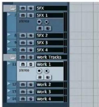 STEINBERG Nuendo 4 - Range Selection tool four-point editing - 1