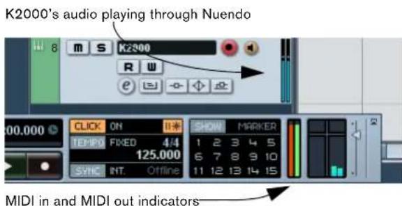 STEINBERG Nuendo 4 - Monitoring external MIDI instruments - 1