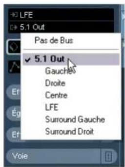 STEINBERG Nuendo 4 - Configurer les sorties des pistes - 2