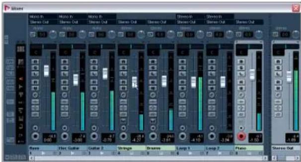 STEINBERG Nuendo 4 - Setting levels - 2