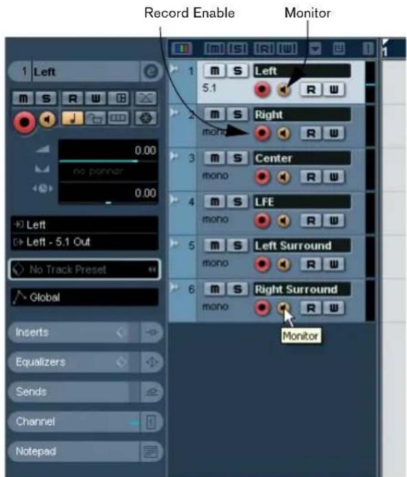 STEINBERG Nuendo 4 - Recording in surround - 2