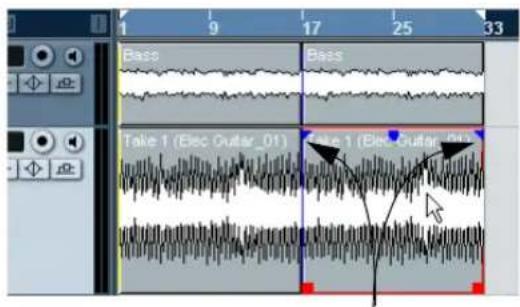 STEINBERG Nuendo 4 - Ajouter un fondu - 2