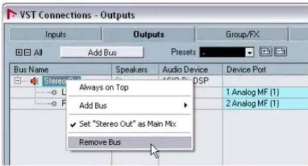 STEINBERG Nuendo 4 - Setting up surround outputs - 1