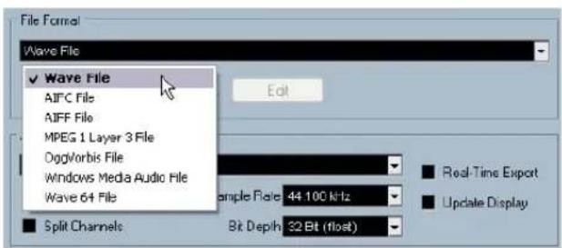 STEINBERG Nuendo 4 - Exporting a surround file - 5