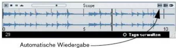 STEINBERG Nuendo 4 - Wiedergabe im Projektkontext - 2