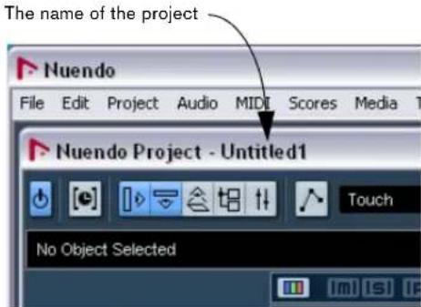 STEINBERG Nuendo 4 - To Create a New Project: - 2