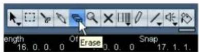 STEINBERG Nuendo 4 - Erasing - 1