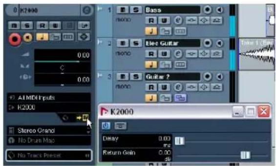 STEINBERG Nuendo 4 - Recording MIDI and external instruments - 2
