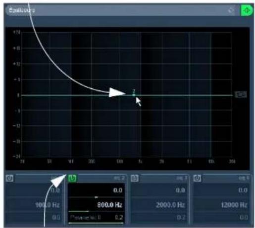 STEINBERG Nuendo 4 - Ajouter de l'EQ - 2