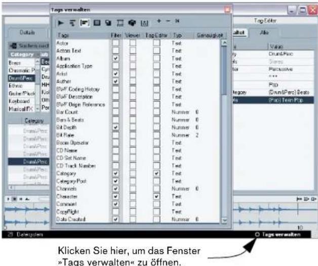 STEINBERG Nuendo 4 - Tags - 3