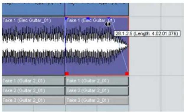 STEINBERG Nuendo 4 - Adding a fade - 3