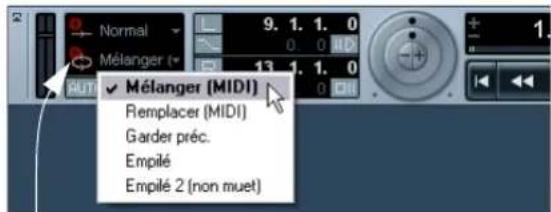 STEINBERG Nuendo 4 - Enregister une batterie MIDI - 3
