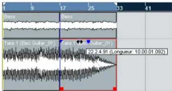 STEINBERG Nuendo 4 - Ajouter un fondu - 3