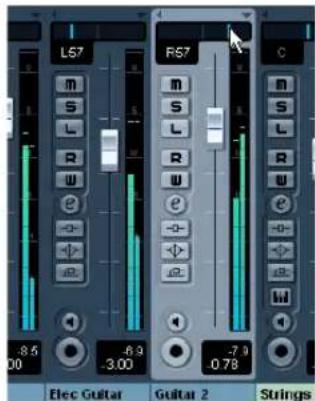 STEINBERG Nuendo 4 - Setting pan - 3