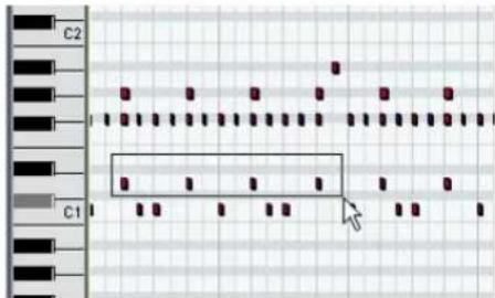 STEINBERG Nuendo 4 - Erasing MIDI notes - 2