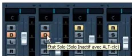 STEINBERG Nuendo 4 - Muet et Solo - 3