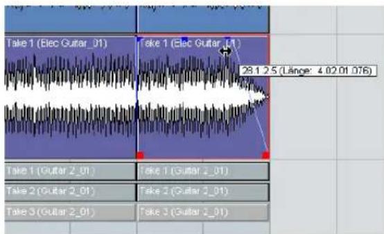 STEINBERG Nuendo 4 - Erstellen eines Fades - 3