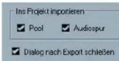 STEINBERG Nuendo 4 - Exportieren einer Surround-Datei - 6