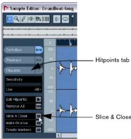 STEINBERG Nuendo 4 - Example 4: Working with selections - 4