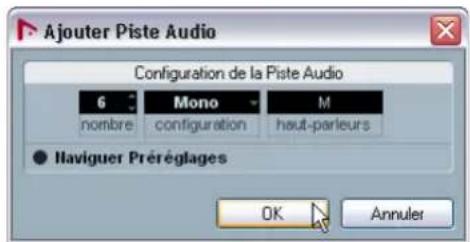 STEINBERG Nuendo 4 - Configurer les entrées des pistes - 1