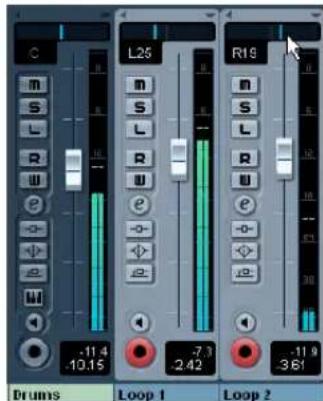 STEINBERG Nuendo 4 - Setting pan - 4