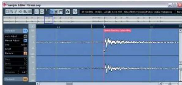 STEINBERG Nuendo 4 - Activate Manual Adjust. - 3