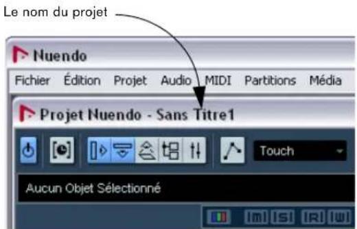 STEINBERG Nuendo 4 - Pour creer un nouveau projet - 2