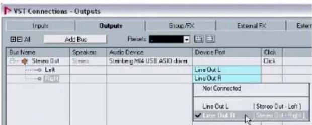 STEINBERG Nuendo 4 - Adding outputs - 2