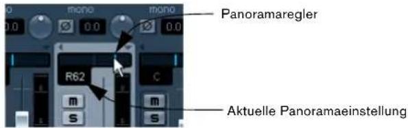 STEINBERG Nuendo 4 - Panoramaeinstellungen - 1