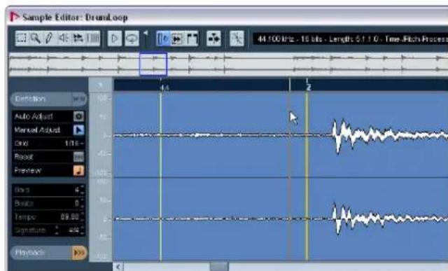 STEINBERG Nuendo 4 - Activate Manual Adjust. - 2