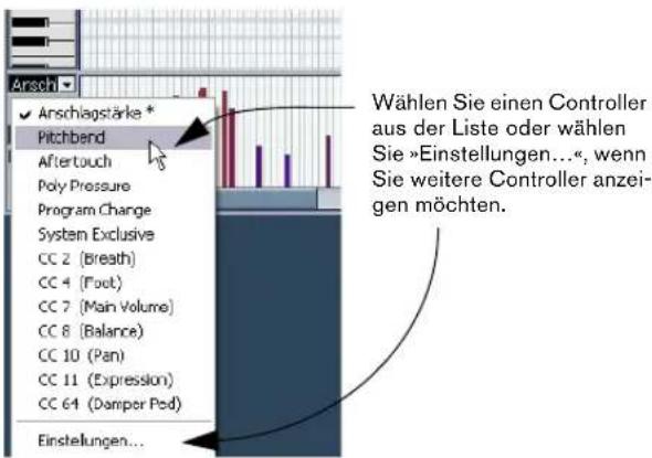 STEINBERG Nuendo 4 - Die Controller-Spur - 2