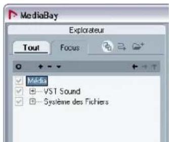 STEINBERG Nuendo 4 - Emplacements d'analyse physiques et virtuels - 1