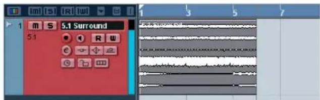 STEINBERG Nuendo 4 - Recording with a 5.1 input bus - 1