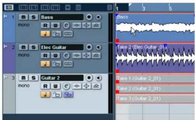 STEINBERG Nuendo 4 - Moving events - 3